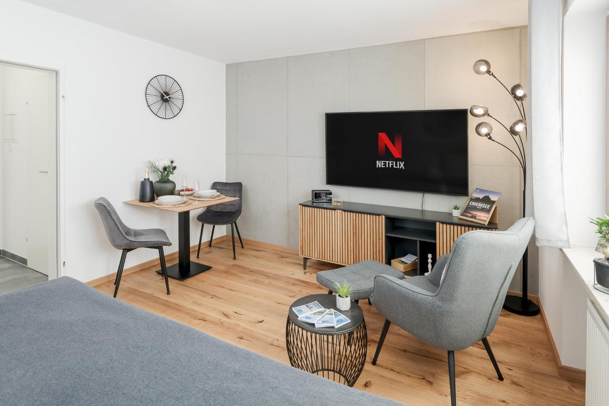 Fenjoy Design Studio Apartment Bernau am Chiemsee Exteriör bild